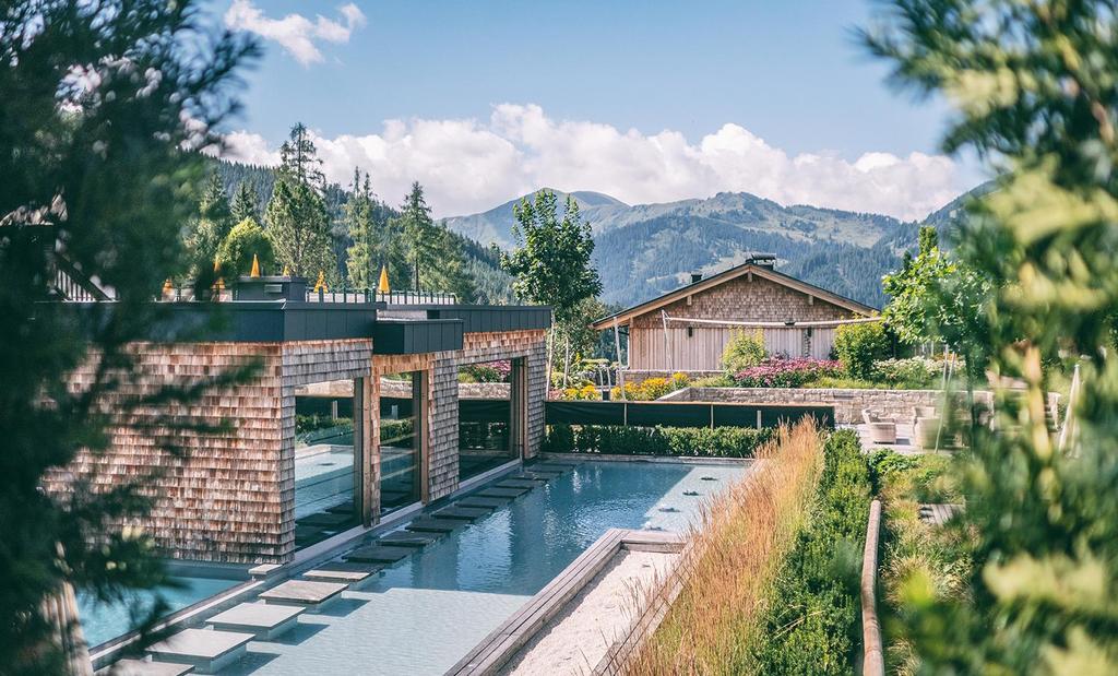 Übergossene Alm Resort - Außenbereich