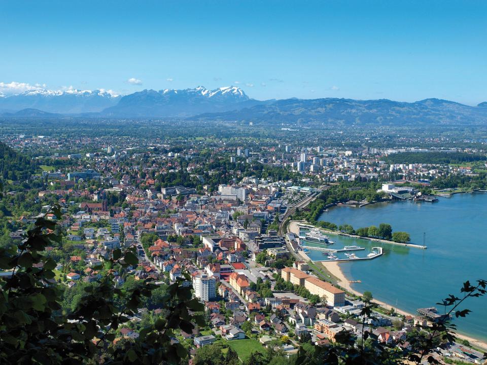 Blick auf Bregenz