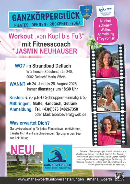 Plakat Ganzkörperglück