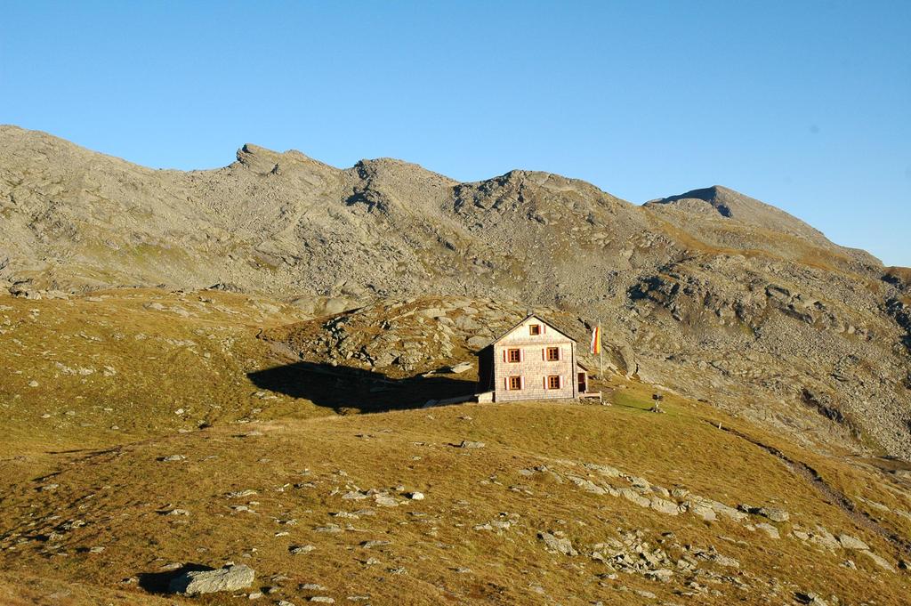 Hütte in der Kreuzeckgruppe
