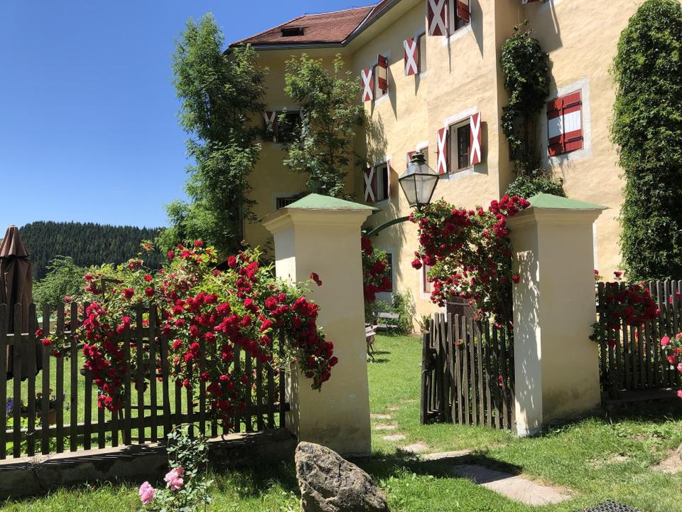 Blick in den Schlosshof