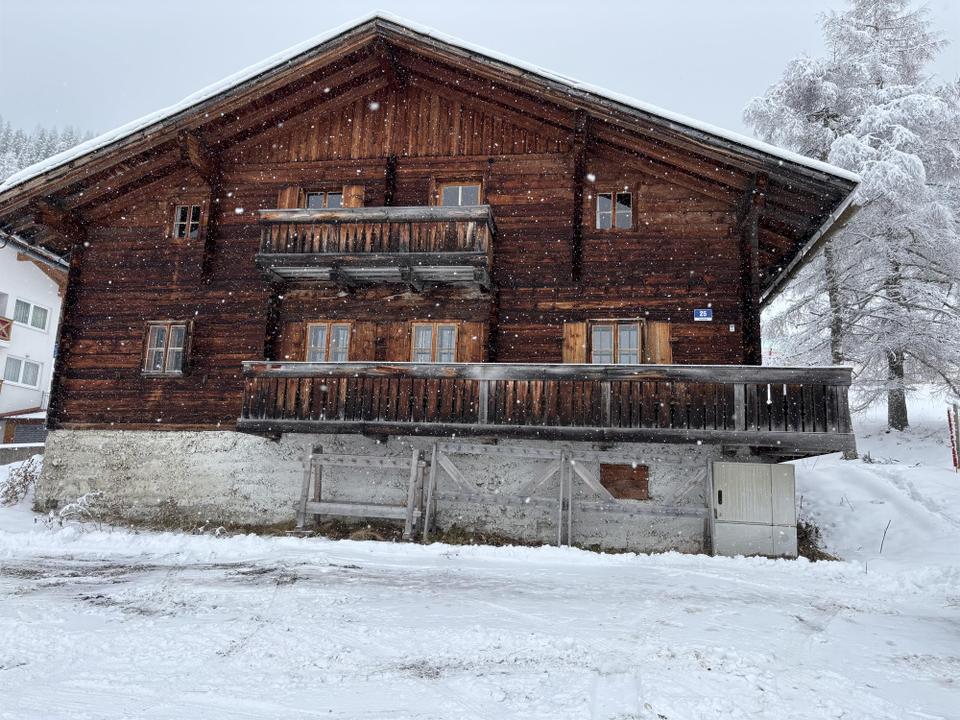 Hinteraigen-Hütte Winter