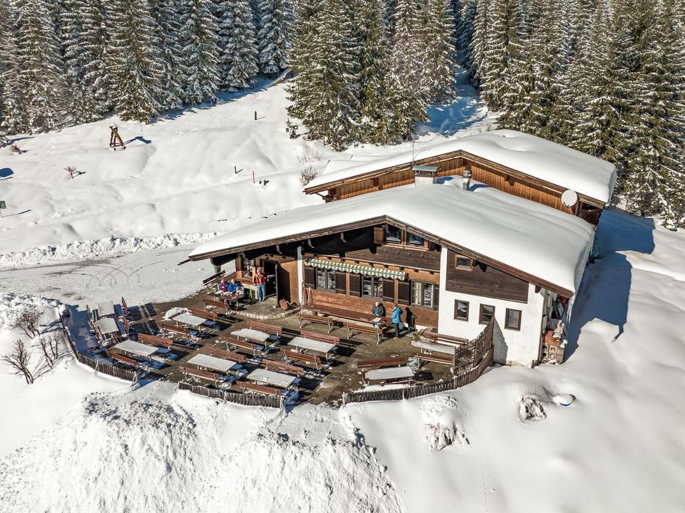 Gibler Alm im Winter