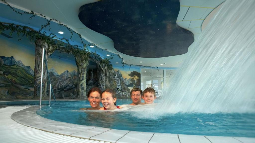 Hallenbad im Hotel Hoppet