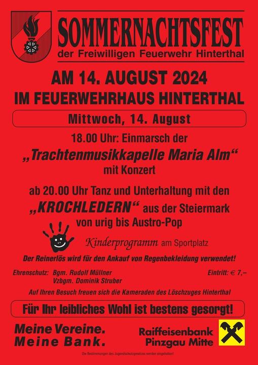Sommernachtsfest Hinterthal