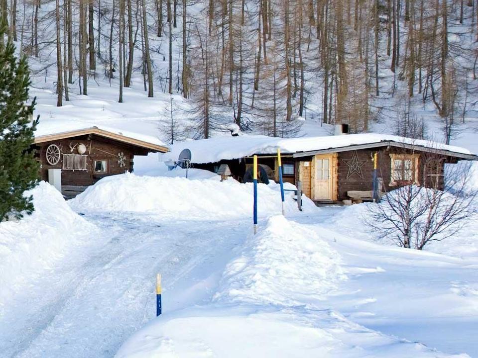 Haus im Winter