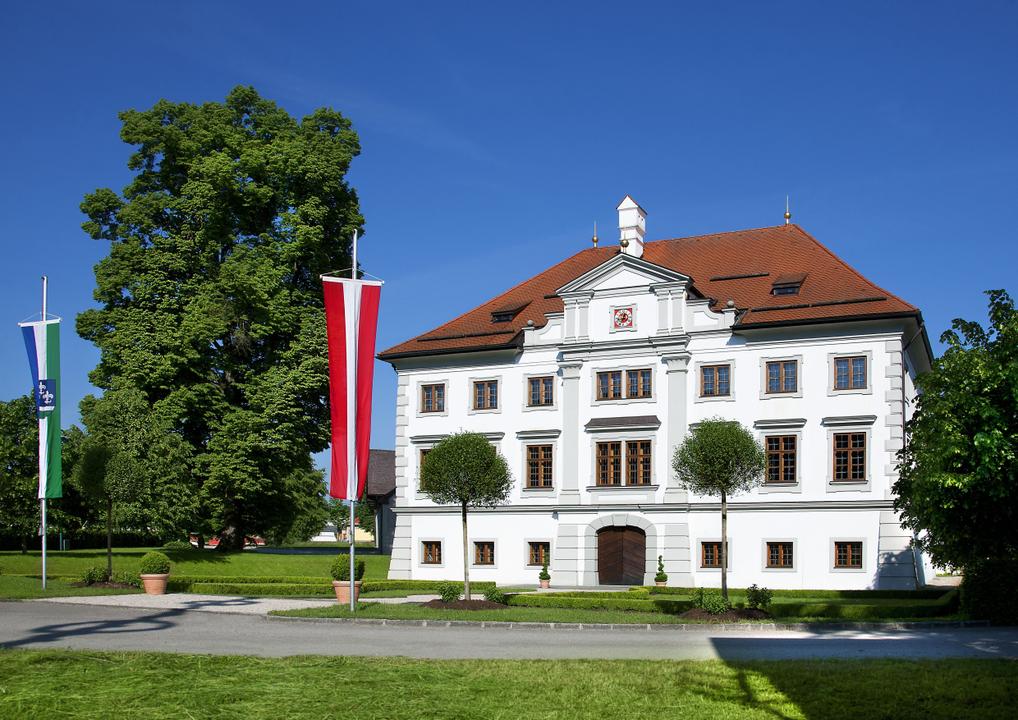 Ansicht Schloss Stauff, Frankenmarkt, Salzkammergut