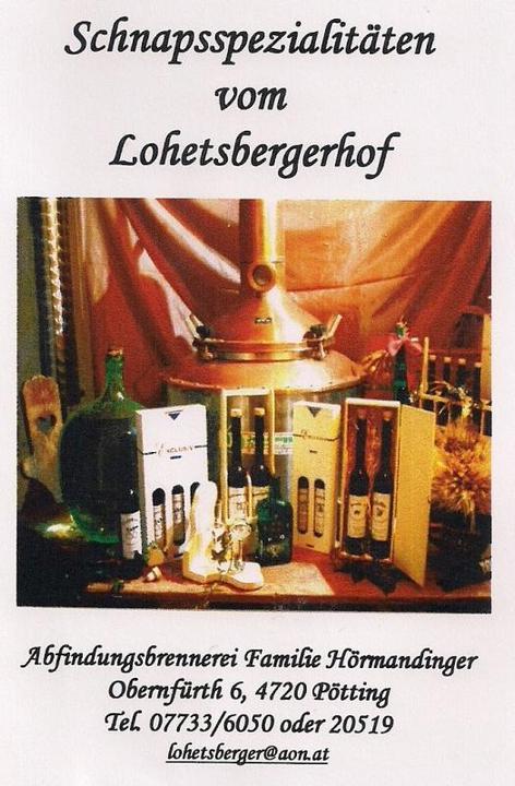 Edelbrände/Liköre Lohetsberger