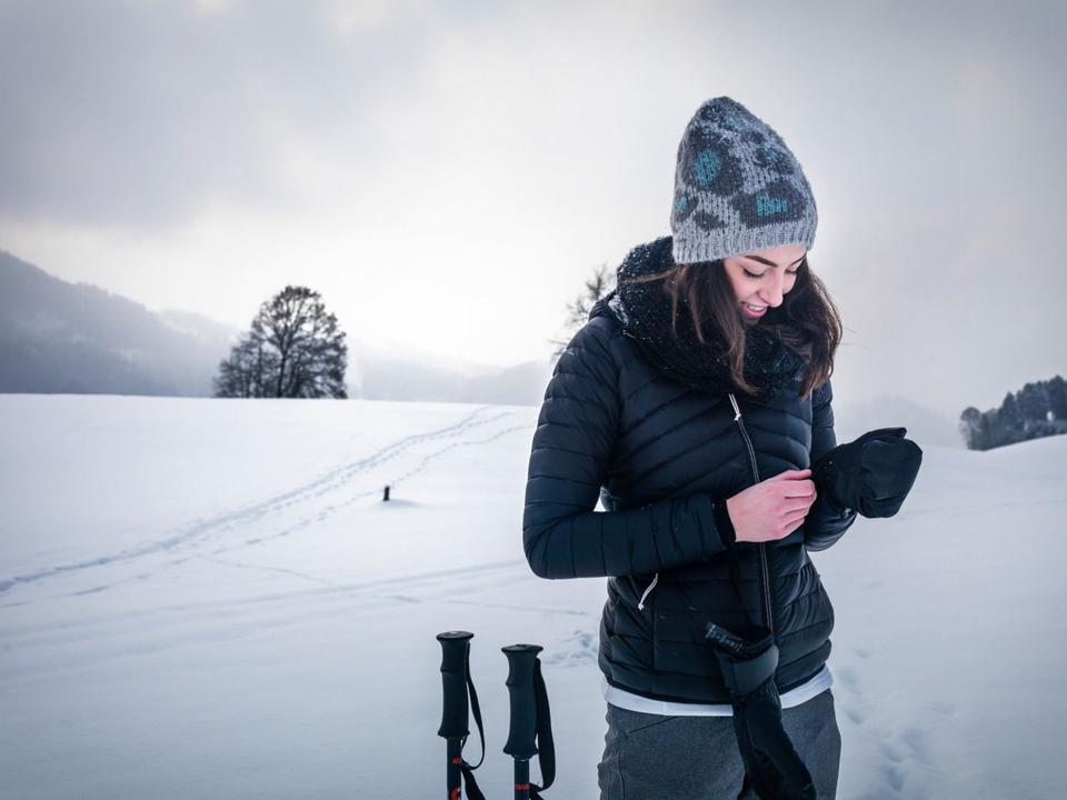 Schneeschuhwandern Winter Schnee