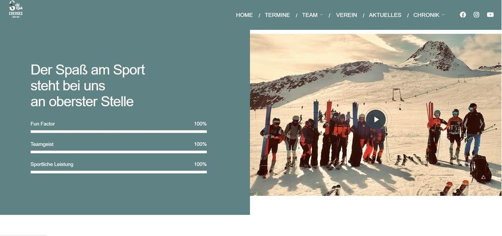 Spaß am Sport beim Schi Klub Ebensee