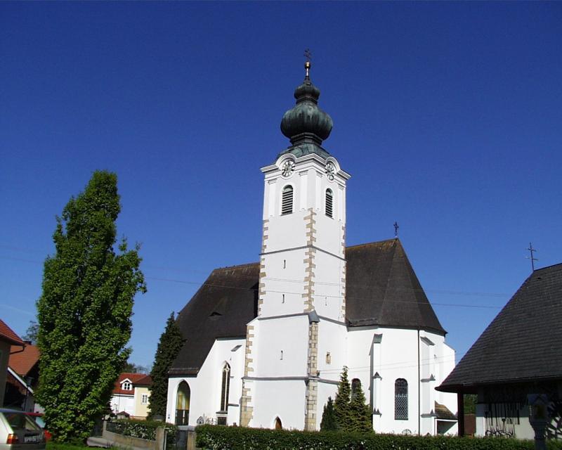 Pfarrkirche Weibern; Foto: FotoClub