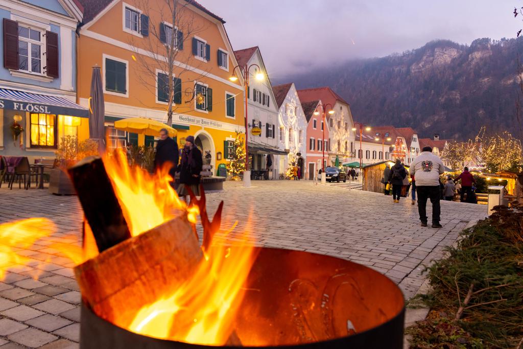 Feuerstelle beim Christkindlmarkt