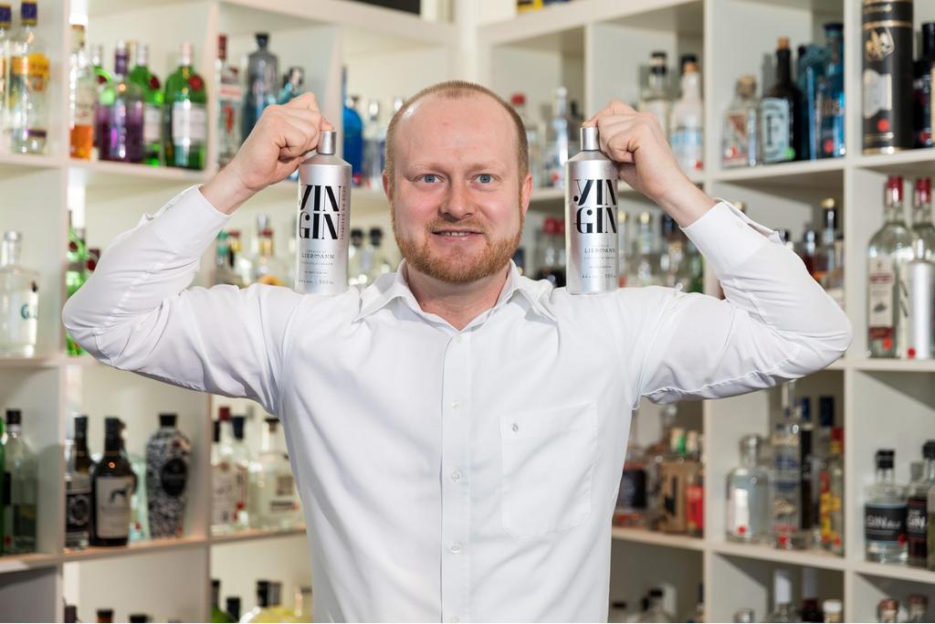Stefan Liebmann mit seinem YIN GIN