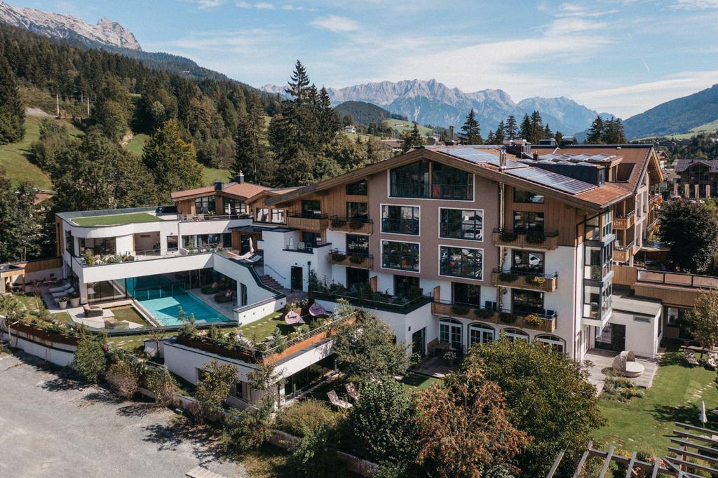 Biohotel Rupertus Außenaufnahme Drohne@heldentheat