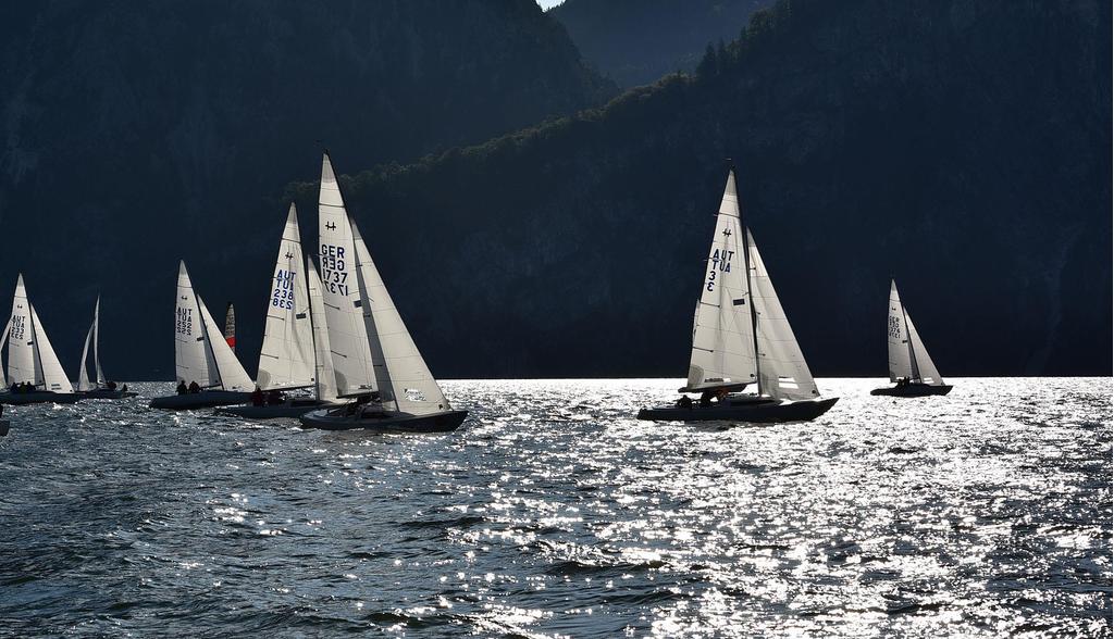 H-Boote auf dem `Am Wind Kurs`