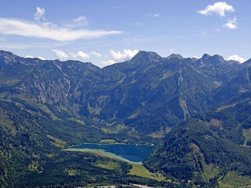 Offensee Luftaufnahme