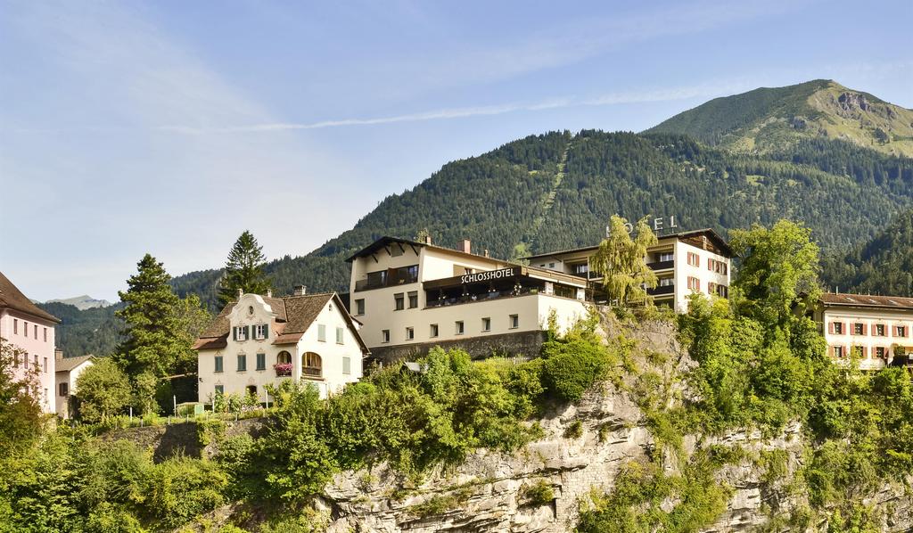 Ein Blick aufs Hotel