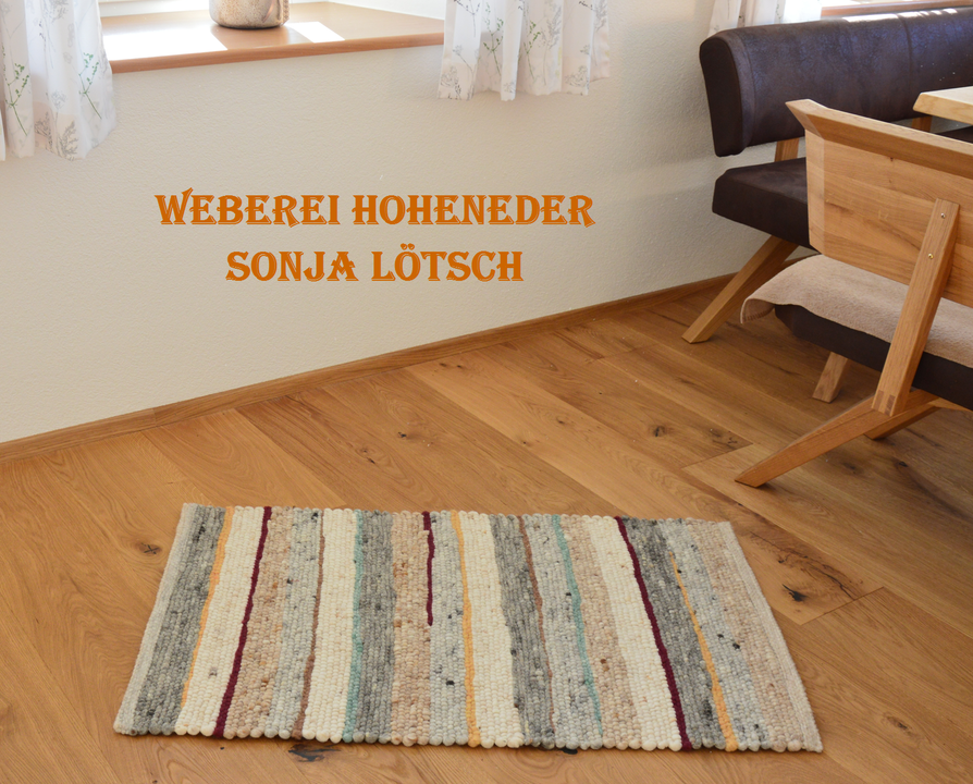 Schafwollteppich Handgewebt