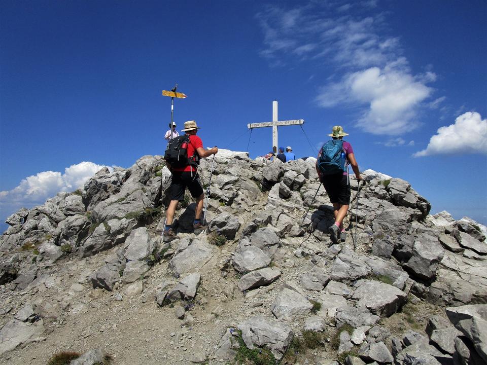 Augstenberg Gipfelkreuz