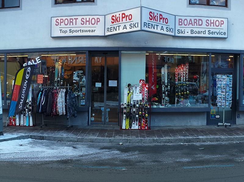 Shop von außen