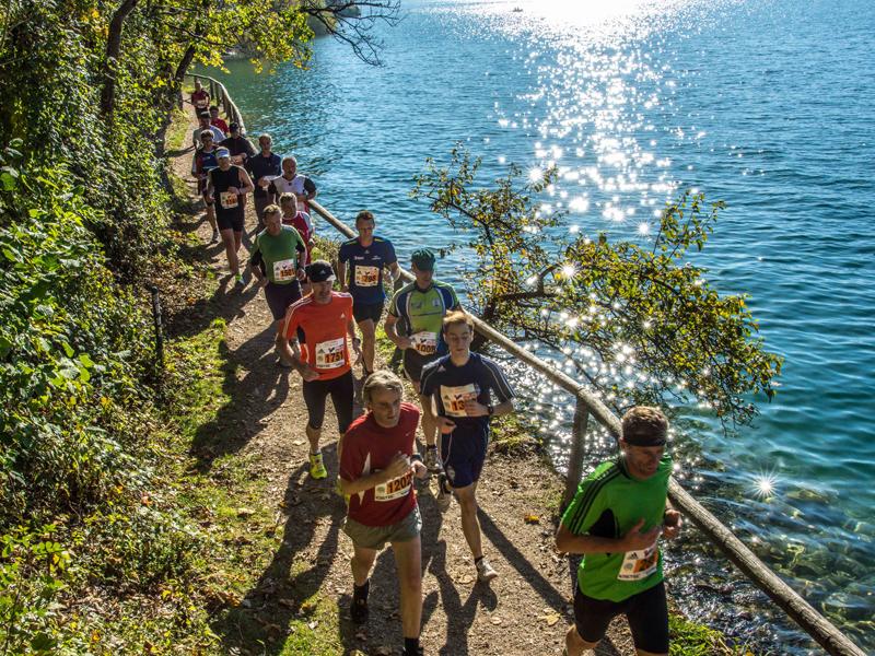 Wolfgangseelauf - ein Lauftraum in blaugrün
