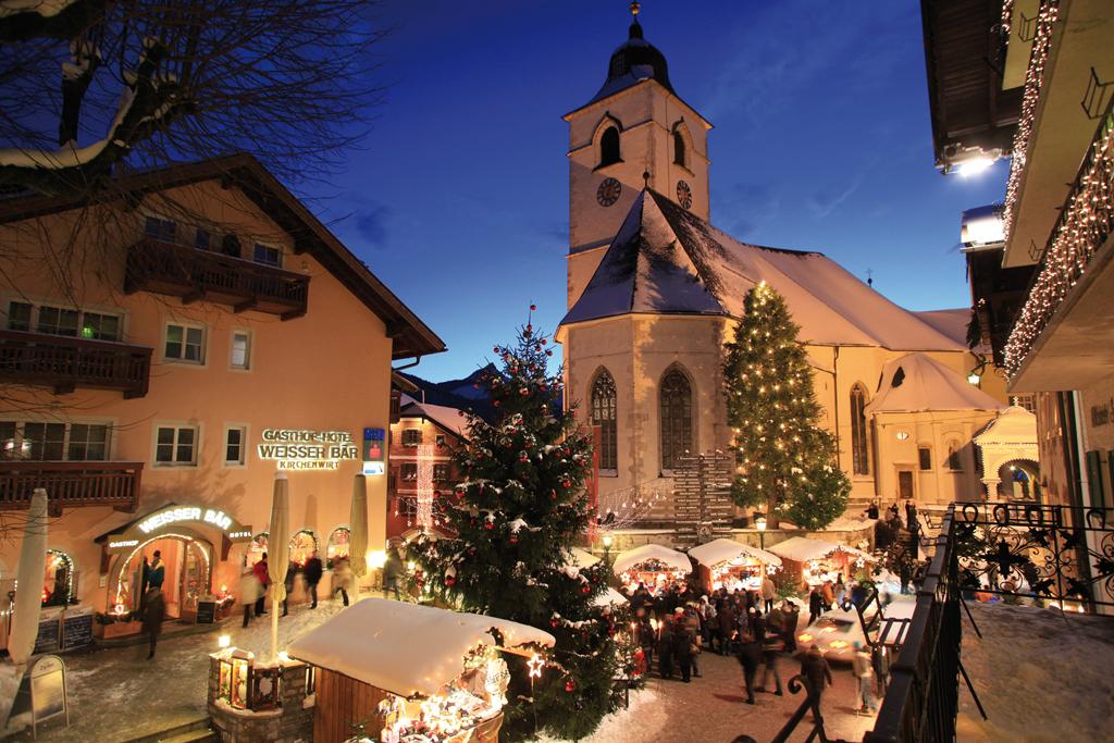 Wallfahrtskirche im Advent