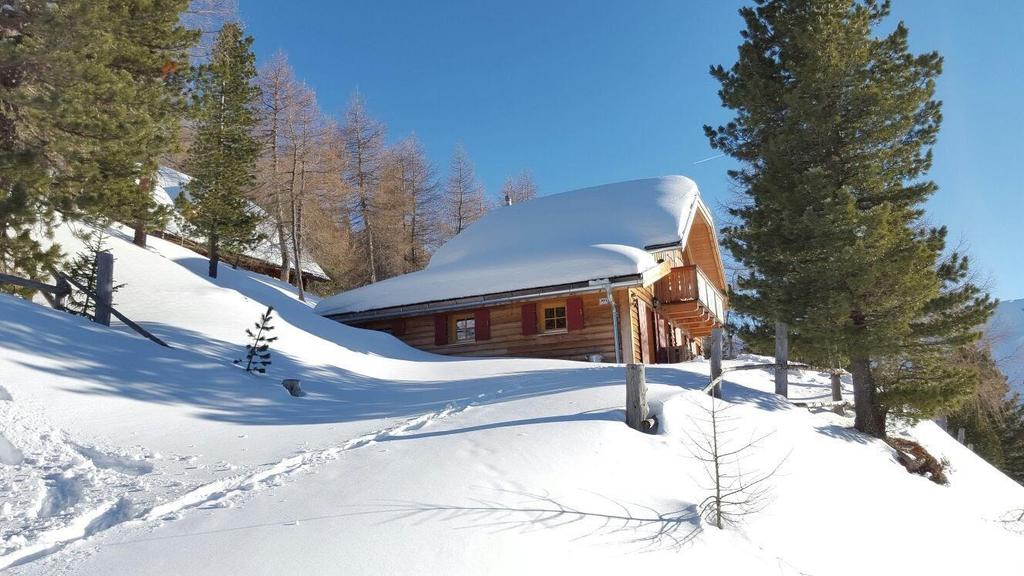 Hütte im Winter