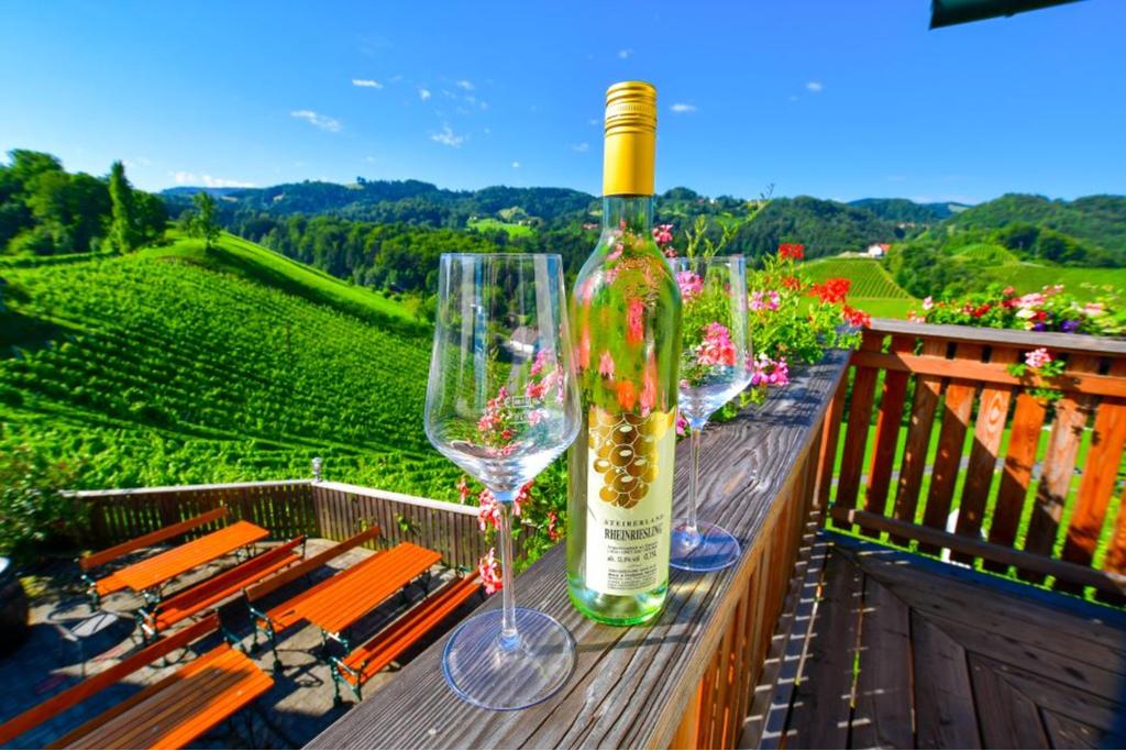 Buschenschank Der Hermannhof Ausblick