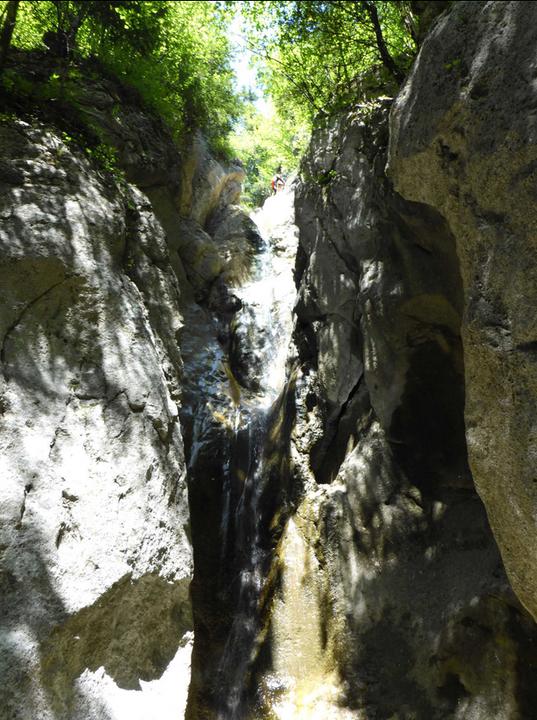 Canyoning Salzkammergut Bad Ischl Hohenzoller Wasserfall
