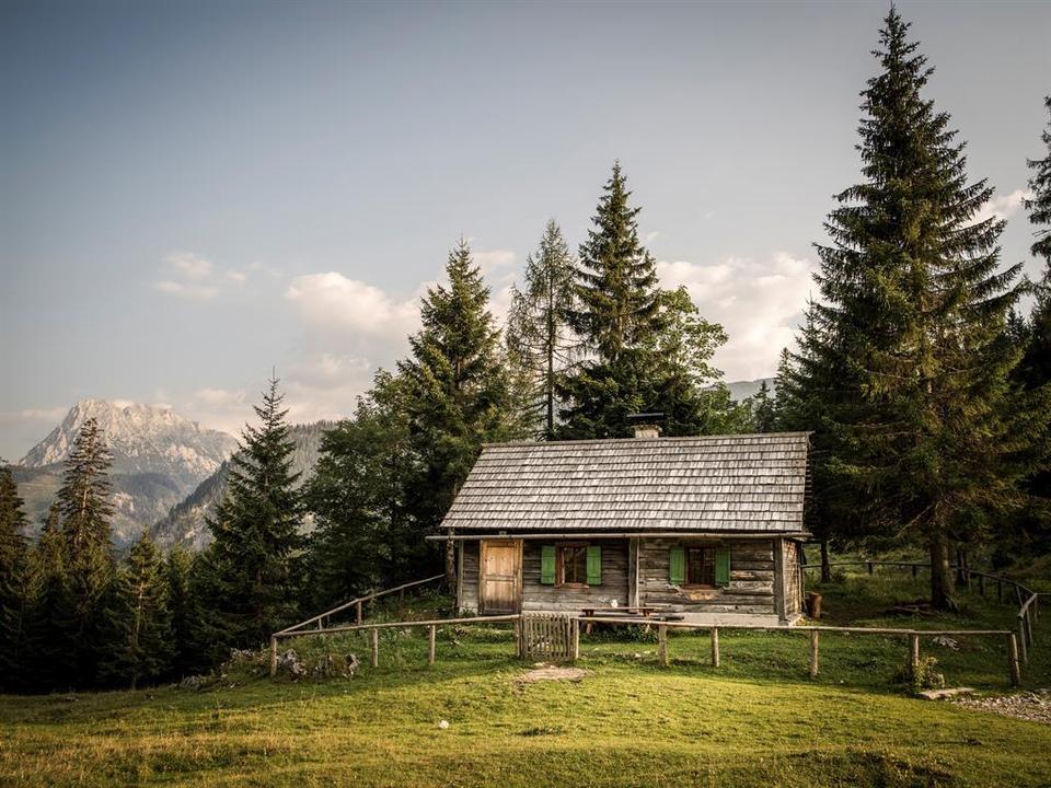 Unsere Jagdhütte auf der Hochscheibe
