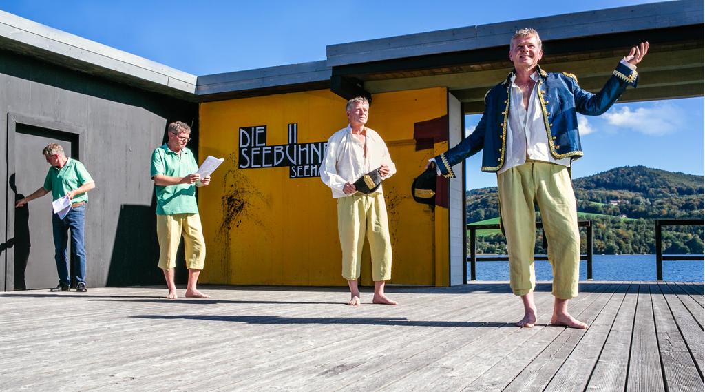 Willkommen auf der Seebühne Seeham