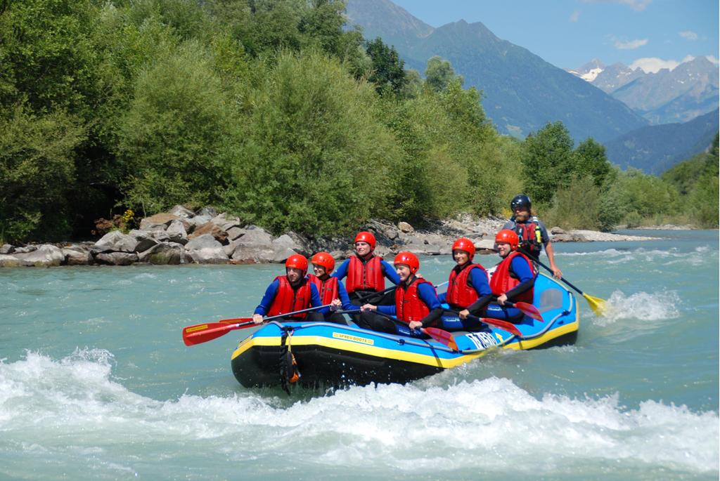 Rafting auf der Isel