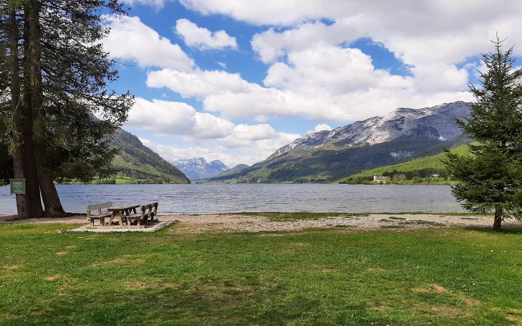 Freizeitzentrum Gössl, Grundlsee,Seeblick von Gößl