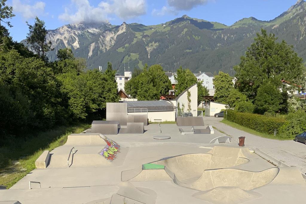 Der Funpark beim Jugendzentrum Smile