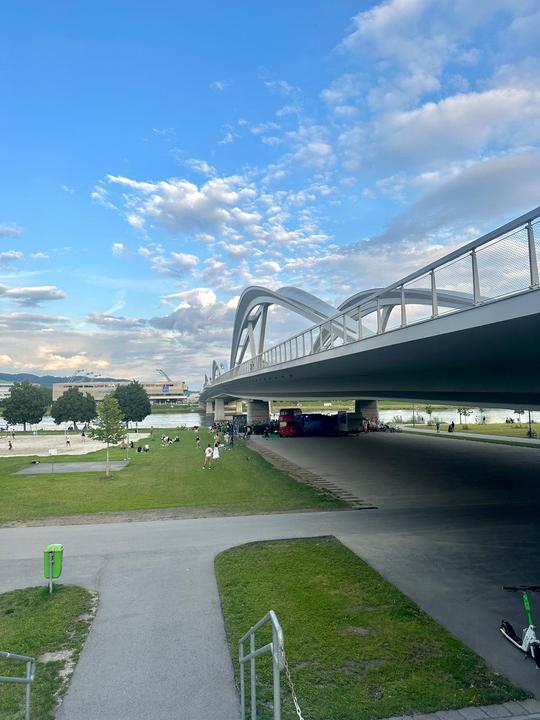 Under the bridge